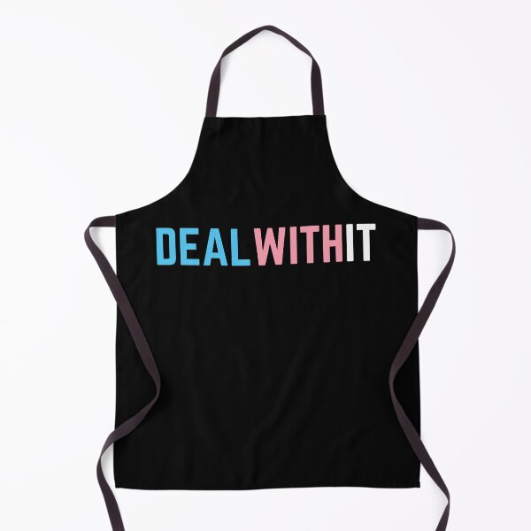 Item preview, Deal With It Trans. Transgender Pride designed and sold by Subtle Pride Shop.