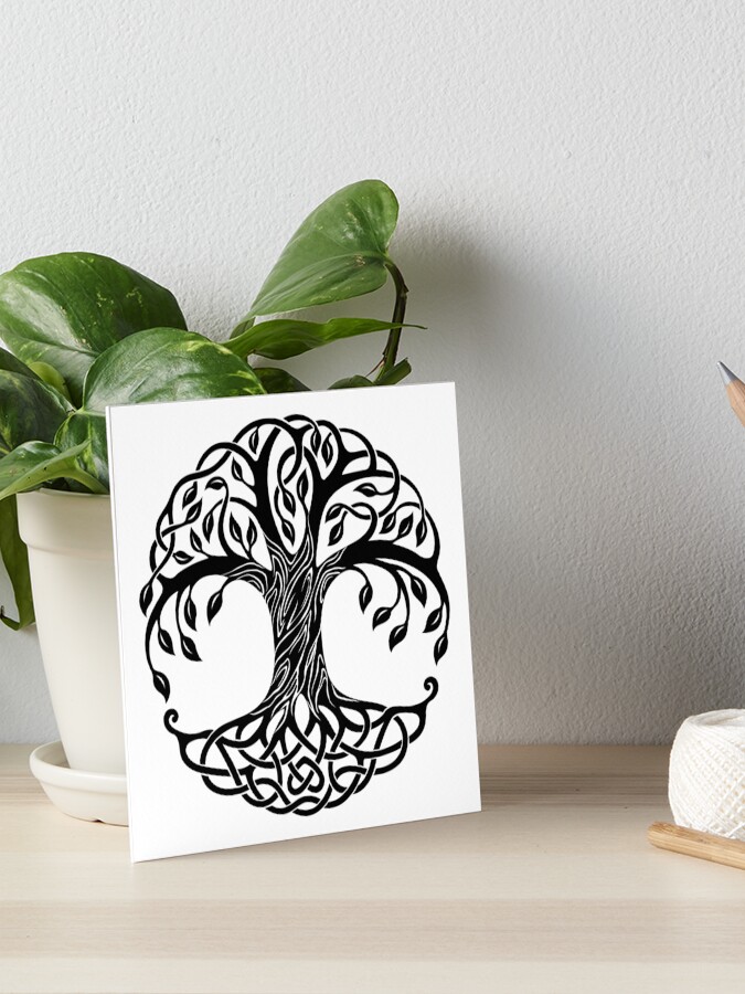 wise-mystical-tree-fantasy-artwork-art-board-print-for-sale-by-gummy-bear-gift-shop-redbubble