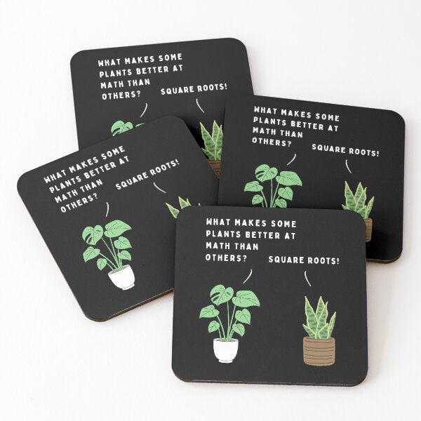Item preview, Plant joke - What makes some plants better at math than others? (colour) designed and sold by ani-eni.