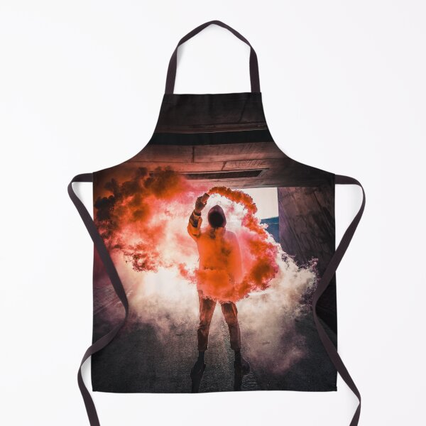 Item preview, Creative Photo with Person with colored smoke designed and sold by Darius Bocos.