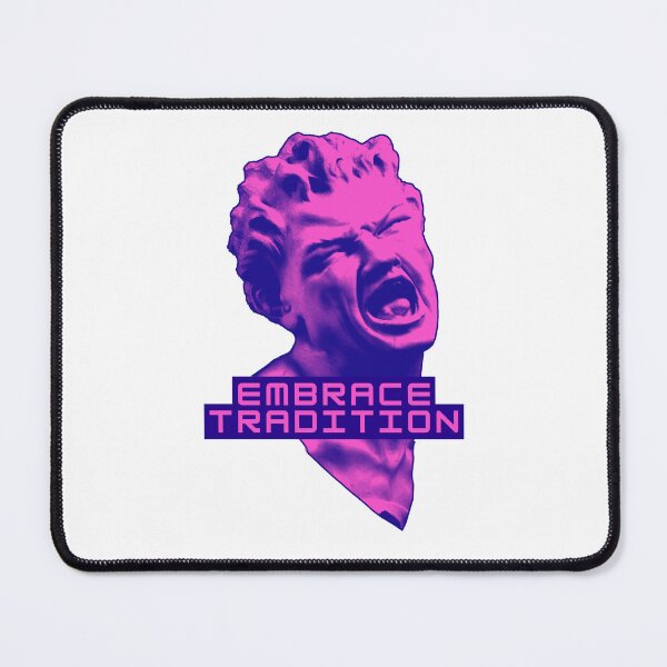 Item preview, Embrace Tradition - Greek Statue Vaporwave designed and sold by PVSKI.