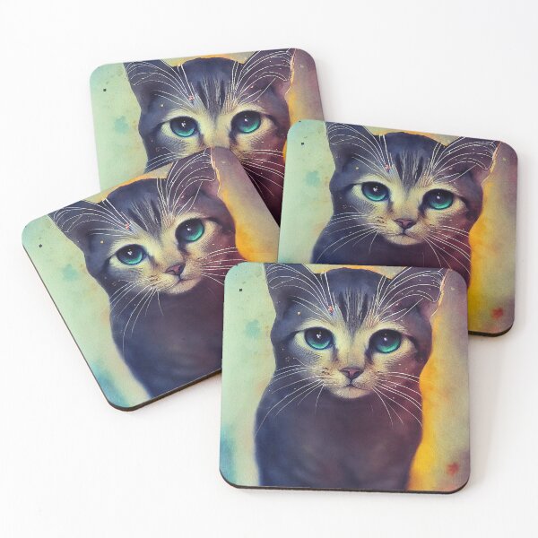 Item preview, Attentive Cat designed and sold by Radical  Dreamer Prints.