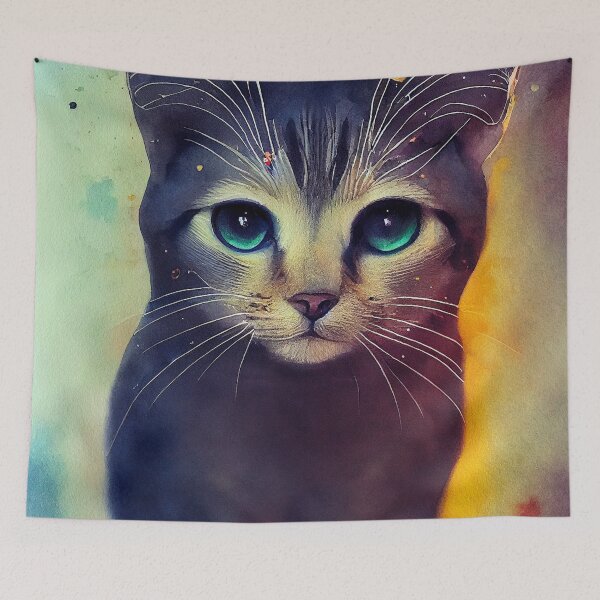 Item preview, Attentive Cat designed and sold by Radical  Dreamer Prints.