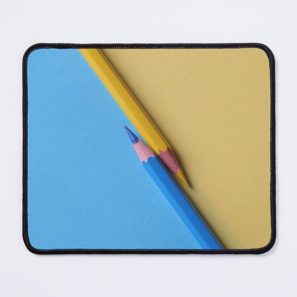 Item preview, Yellow and Blue Pencils Creative Photo designed and sold by Darius Bocos.