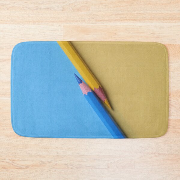 Item preview, Yellow and Blue Pencils Creative Photo designed and sold by Darius Bocos.