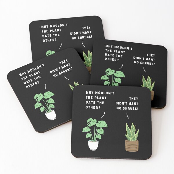 Item preview, Plant joke - Why wouldn't the plant date the other? (colour) designed and sold by ani-eni.