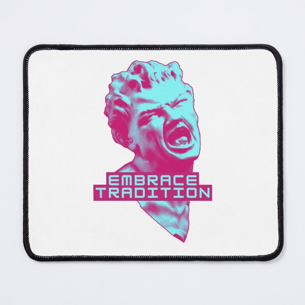 Item preview, Embrace Tradition - Greek Statue Vaporwave designed and sold by PVSKI.