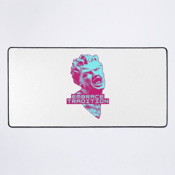 Item preview, Embrace Tradition - Greek Statue Vaporwave designed and sold by PVSKI.