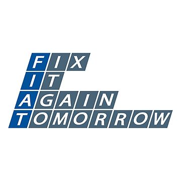Artwork thumbnail, Fix It Again Tomorrow by Sweaty-and-Loud