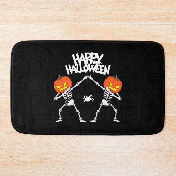 Item preview, Dabbing Halloween Pumpkin Head Skeletons designed and sold by Marvett-World.