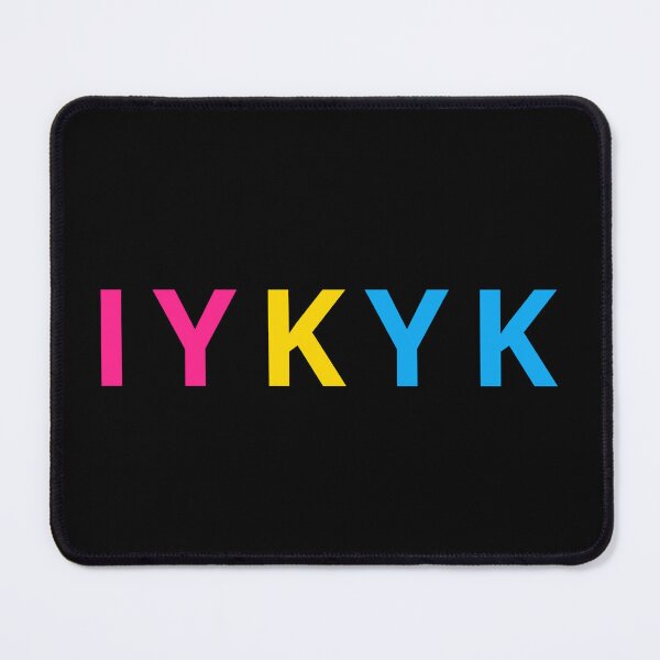Item preview, If You Know You Know Pan IYKYK. Pansexual Pride designed and sold by Subtle Pride Shop.