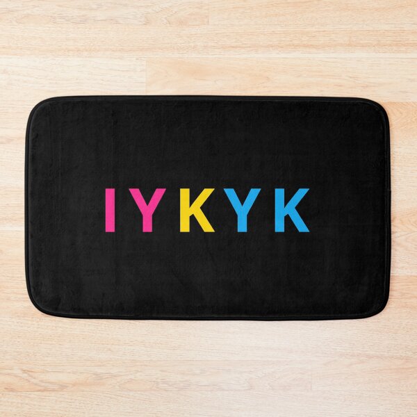 Item preview, If You Know You Know Pan IYKYK. Pansexual Pride designed and sold by Subtle Pride Shop.