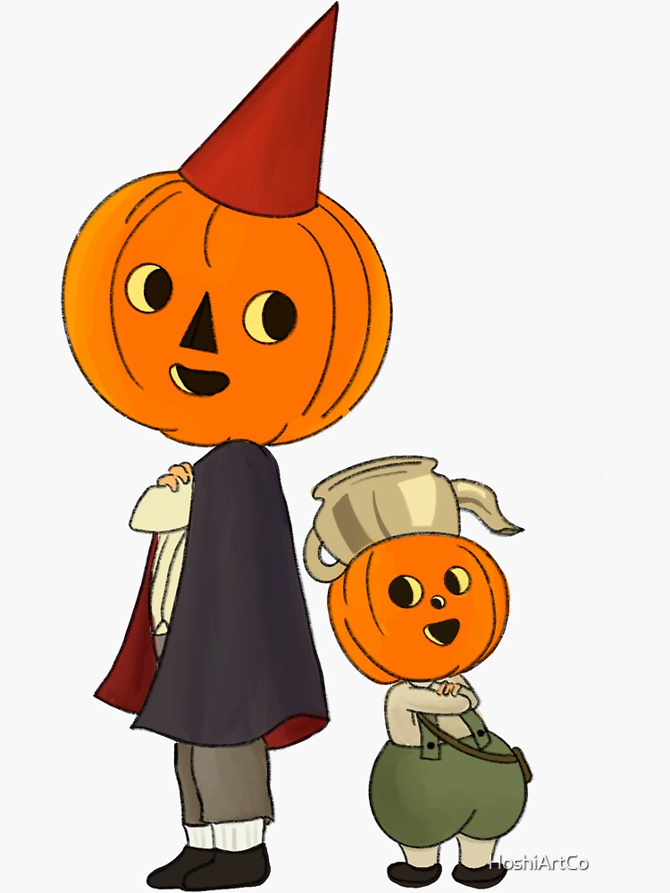 "Over The Garden Wall" Sticker for Sale by HoshiArtCo Redbubble