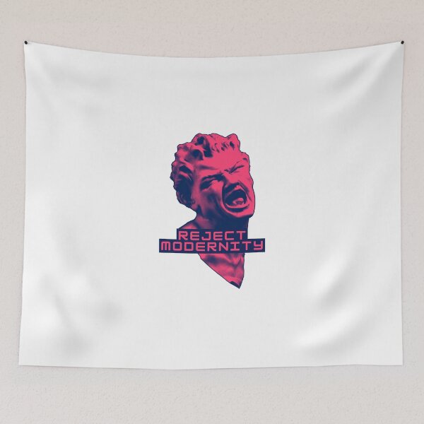 Item preview, Reject Modernity - Greek Statue Vaporwave designed and sold by PVSKI.