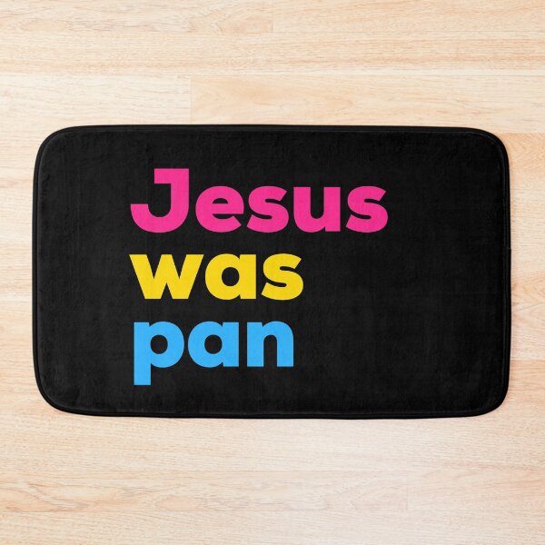 Item preview, Jesus Was Pan. Pansexual Pride designed and sold by Subtle Pride Shop.