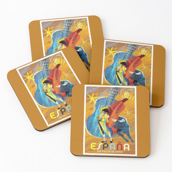 Item preview, SPAIN; Vintage Bull Fight Advertising Print designed and sold by posterbobs.