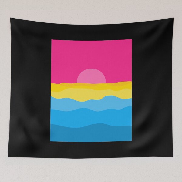 Item preview, Horizon Pan Colors. Pansexual Pride designed and sold by Subtle Pride Shop.