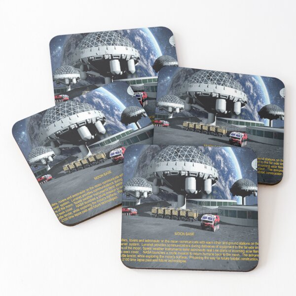Item preview, Moon Base 2 Art designed and sold by Alicefish.