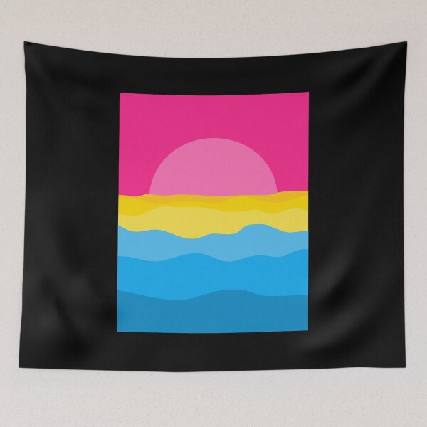 Item preview, Horizon Pan Colors. Pansexual Pride designed and sold by Subtle Pride Shop.