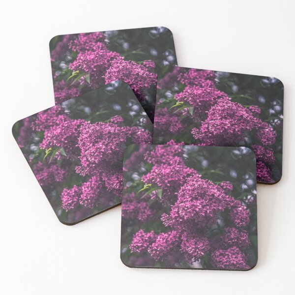 Item preview, Lilac Flowers in Garden designed and sold by Darius Bocos.