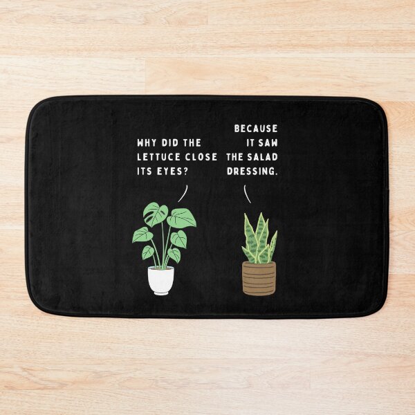 Item preview, Plant joke - Why did the lettuce close its eyes? (colour) designed and sold by ani-eni.