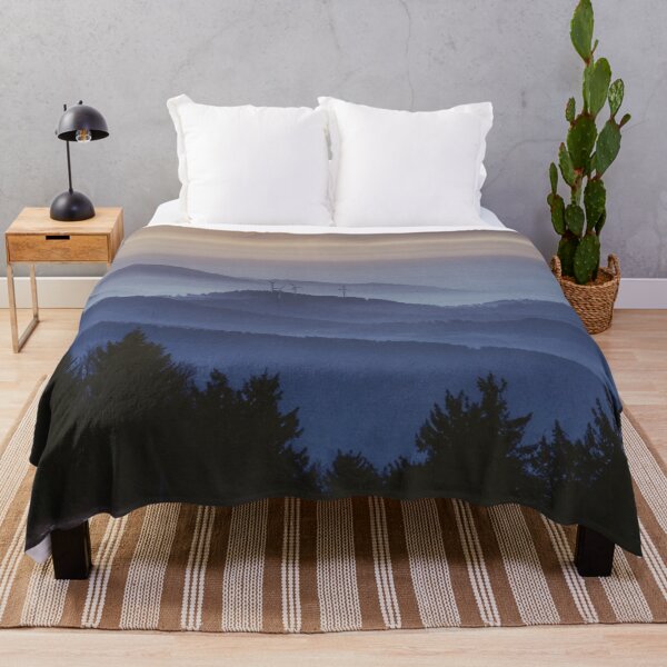 Item preview, Clam Grey, foggy trees in the forest designed and sold by Durgaa D.