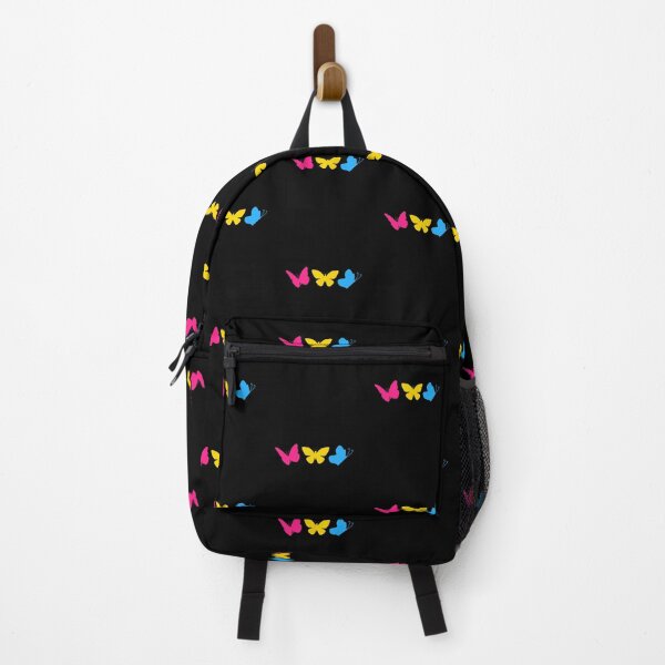 Item preview, Pastel Pan Butterflies. Pansexual Pride Flag designed and sold by Subtle Pride Shop.