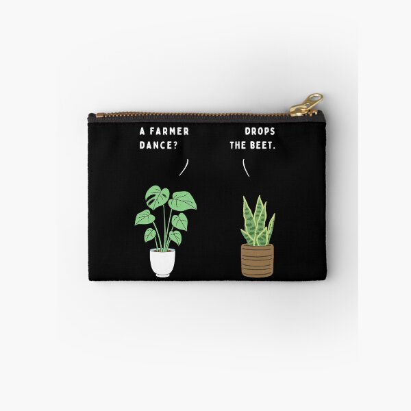 Item preview, Plant joke - When does a farmer dance? (colour) designed and sold by ani-eni.