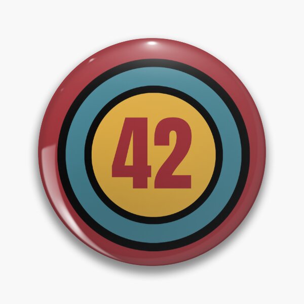 Item preview, The Number 42 - forty two - forty second - 42nd designed and sold by SirenSeventyOne.