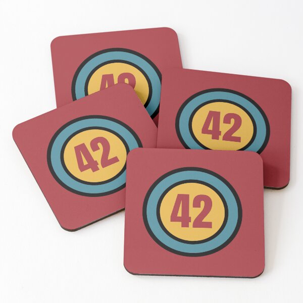 Item preview, The Number 42 - forty two - forty second - 42nd designed and sold by SirenSeventyOne.