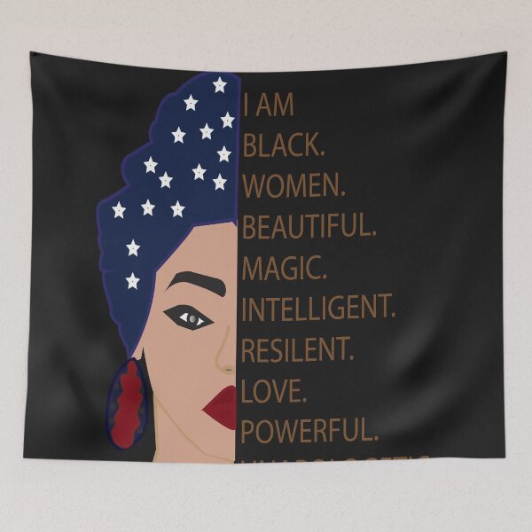 Item preview, black lady art work designed and sold by AmeeqaSiddiqui.