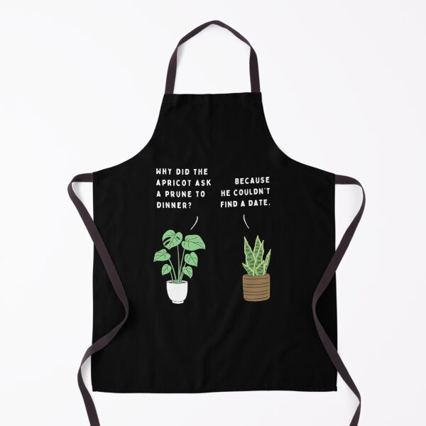 Item preview, Plant joke - Why did the apricot ask a prune to dinner? (colour) designed and sold by ani-eni.