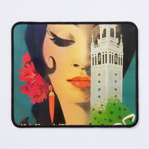 Item preview, 1973 Feria de Sevilla Vintage Poster designed and sold by Rivieragiftshop.
