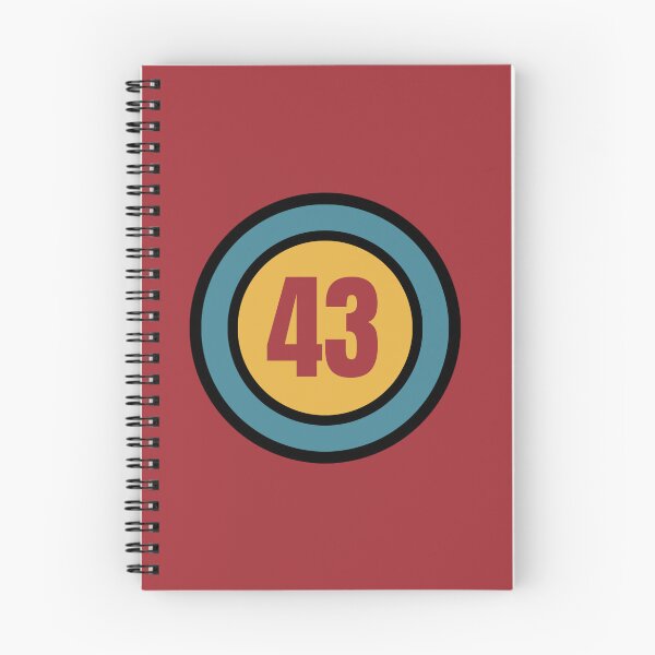 Item preview, The Number 43 - forty three - forty third - 43rd designed and sold by SirenSeventyOne.