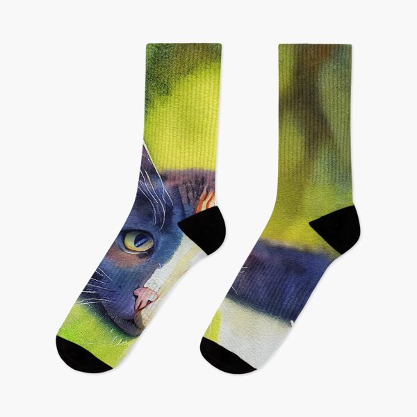 Item preview, Purrfect Green designed and sold by Radical  Dreamer Prints.