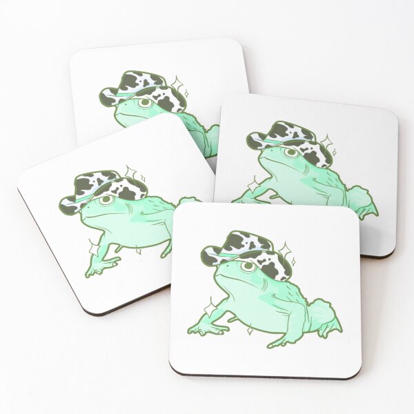 Item preview, Frog with a cowboy designed and sold by The Love Quill.