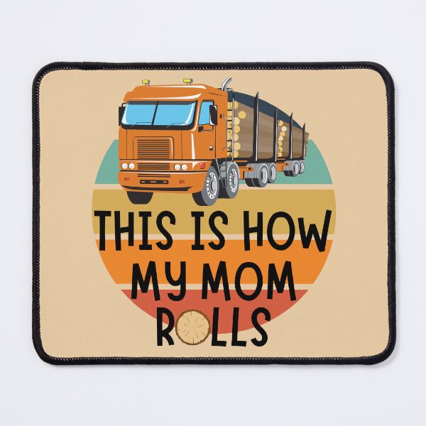 Item preview, Cute Logger Mom | This Is How My Mom Rolls | Fun Logging Baby designed and sold by DevlynnDesigns.