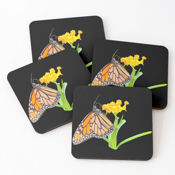 Item preview, Orange Monarch Butterfly on Black designed and sold by Shapes-Mania.