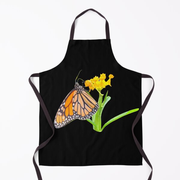 Item preview, Orange Monarch Butterfly on Black designed and sold by Shapes-Mania.