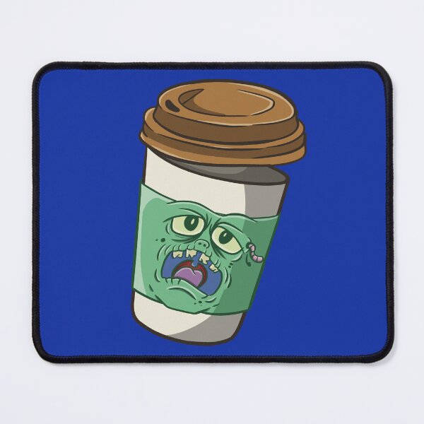 Item preview, halloween funny green zombie coffee designed and sold by ImaginarStore.