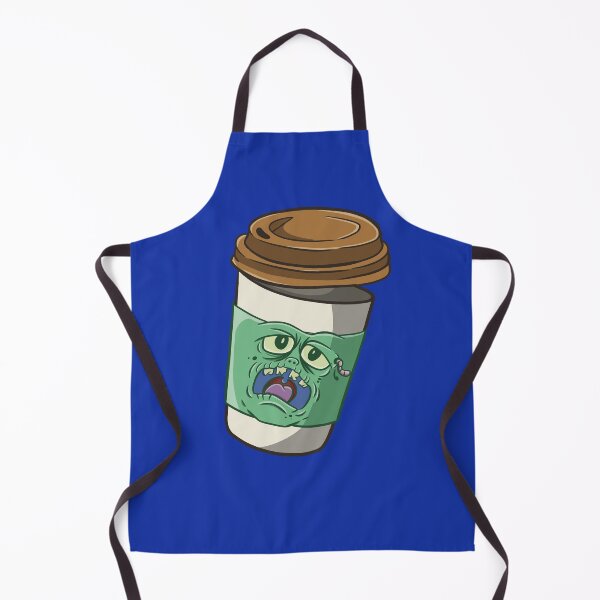Item preview, halloween funny green zombie coffee designed and sold by ImaginarStore.