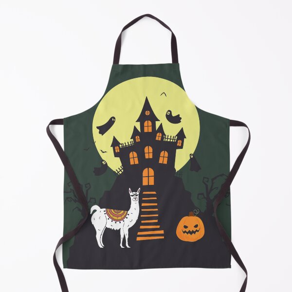 Artikelvorschau, GLÜCKLICHES LAMAWEEN entworfen und verkauft von DesignAndTales.