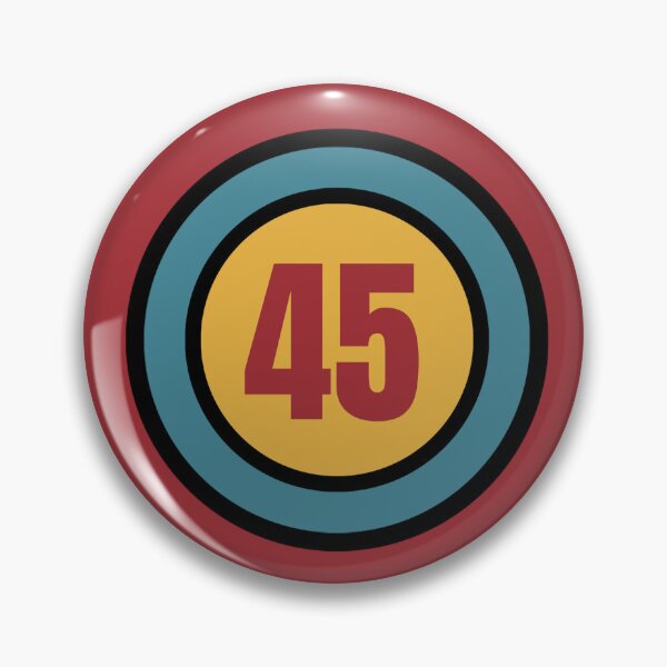 Item preview, The Number 45 - forty five - forty fifth - 45th designed and sold by SirenSeventyOne.
