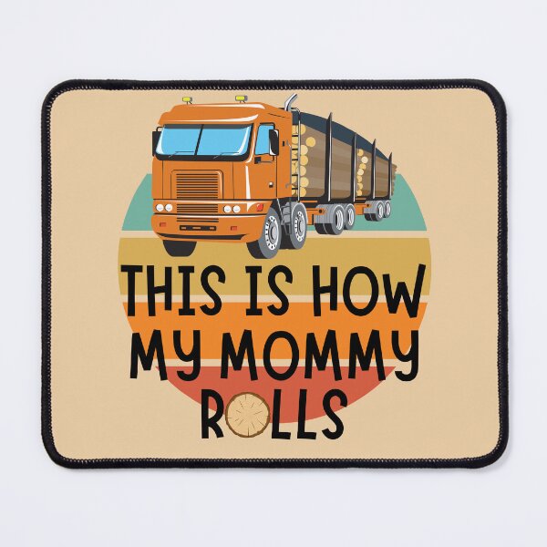 Item preview, Cute Logger Mommy | This Is How My Mommy Rolls | Fun Logging Baby designed and sold by DevlynnDesigns.