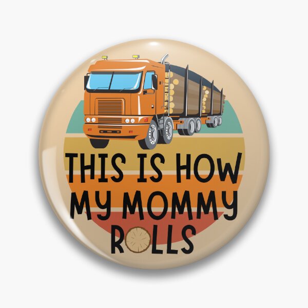Item preview, Cute Logger Mommy | This Is How My Mommy Rolls | Fun Logging Baby designed and sold by DevlynnDesigns.