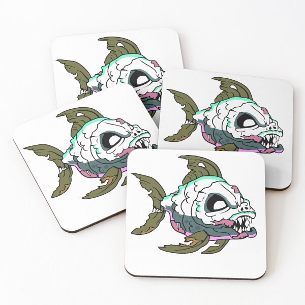 Item preview, Zombiefied Fish Frenzy designed and sold by obviouslogic.