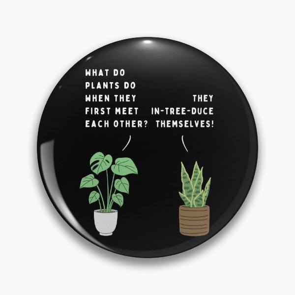 Item preview, Plant joke - What do plants do when they first meet each other? (colour) designed and sold by ani-eni.