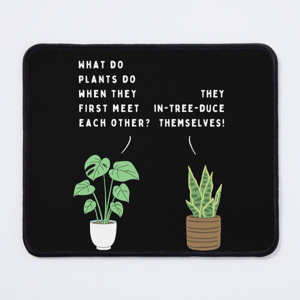 Item preview, Plant joke - What do plants do when they first meet each other? (colour) designed and sold by ani-eni.