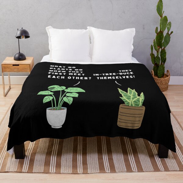 Item preview, Plant joke - What do plants do when they first meet each other? (colour) designed and sold by ani-eni.