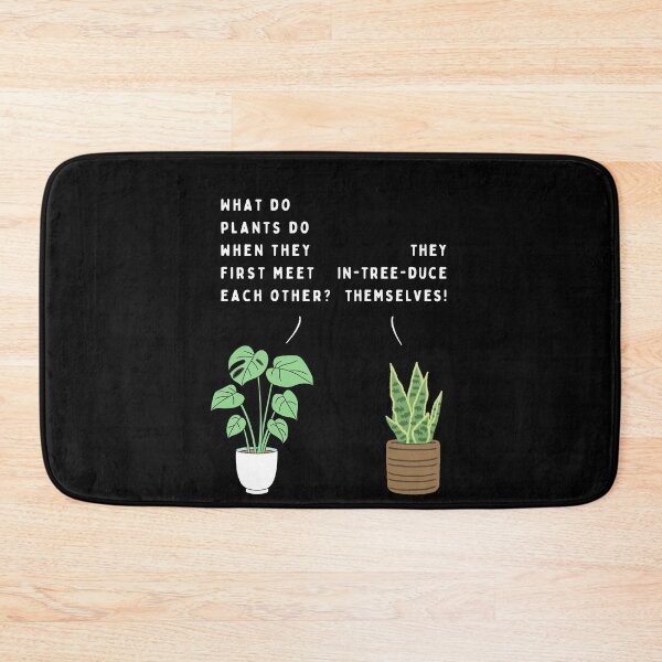 Item preview, Plant joke - What do plants do when they first meet each other? (colour) designed and sold by ani-eni.